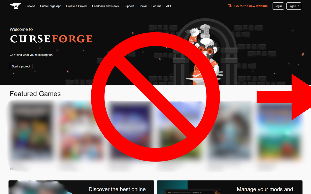 No Curseforge Legacy Screenshot 1
